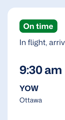 Flight Status screenshot